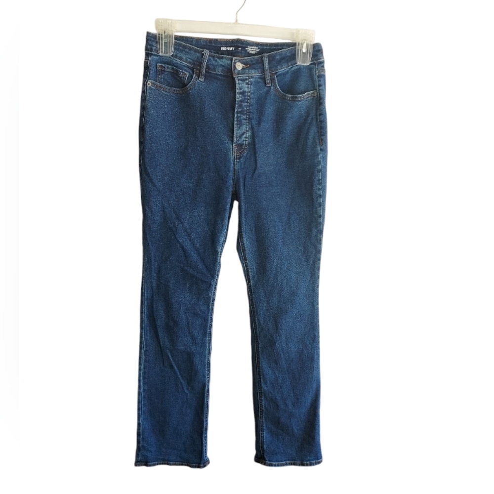 Old navy extra high rise kicker boot cut jeans